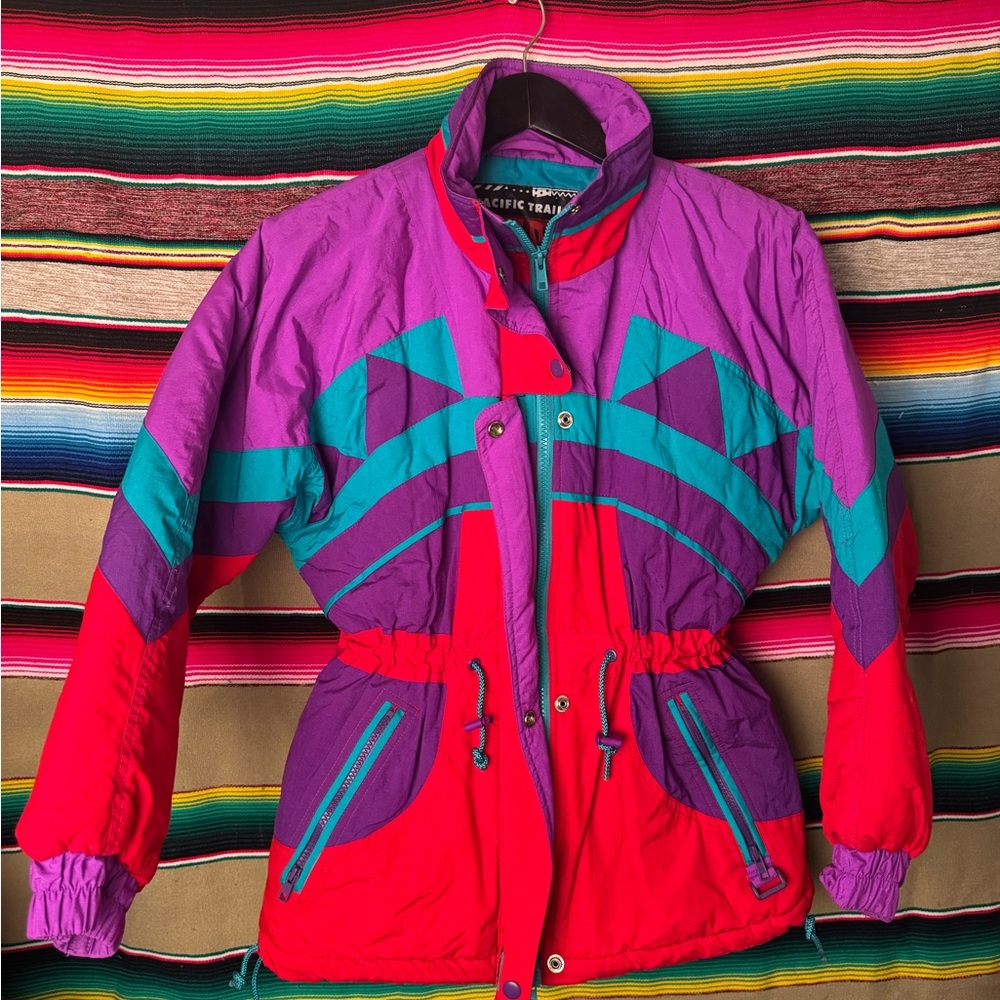 Vintage kids winter coat 90s